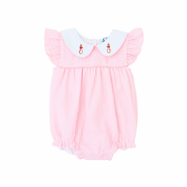 Seersucker Bunny Girls Bubble