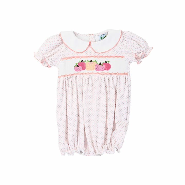 Peach Pumpkins Girl Bubble