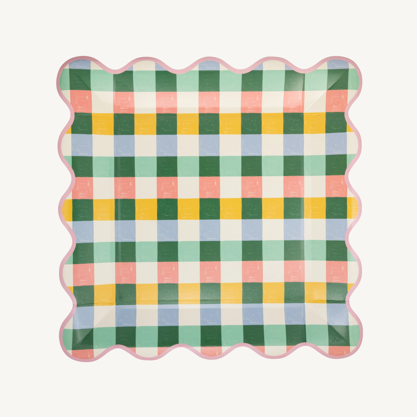The Hopscotch Gingham 10" Plates