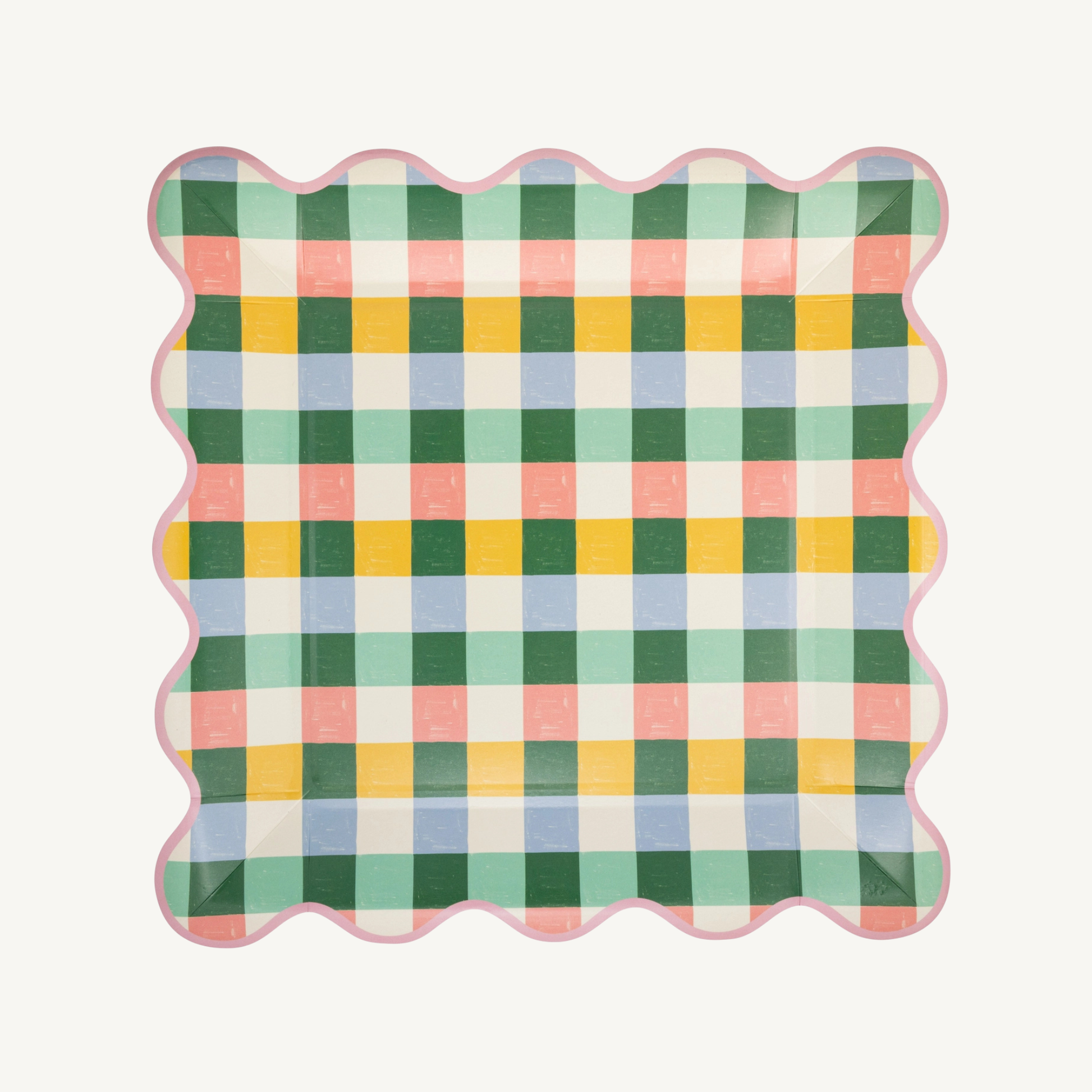 The Hopscotch Gingham 10" Plates
