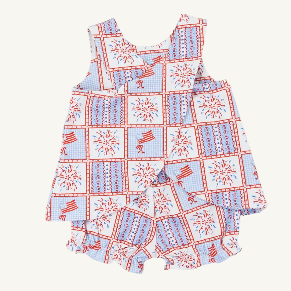 Patriotic Patchwork Cassidy Crossover Set Cypress Row Childrens