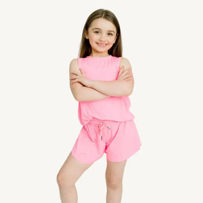 Hot Pink Butterfly Shorts Belle Cher